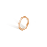 Bague NIDO or rose