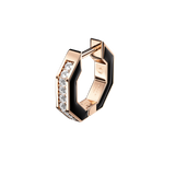 Creole Nido pave on top /laque or rose