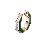 Creole Nido pave on top /laque or rose