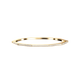 Bracelet Nido semi pave 1 ligne - Or Jaune